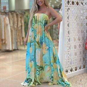 FARM Rio Maralina Maxi Dress Size S